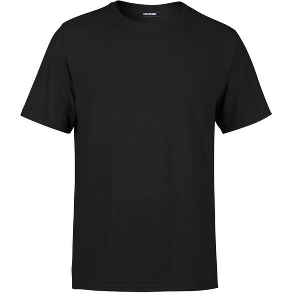 COMEOR T-Shirt Herren Basic T-Shirts Baumwolle (Packung, 1-tlg) mit gerader Ärmel Abschluss
