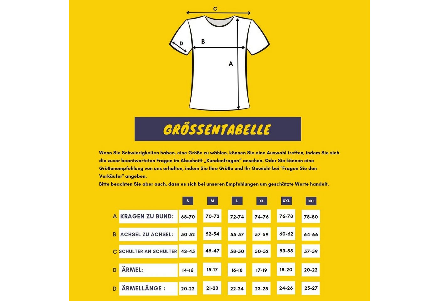 COMEOR T-Shirt Herren Basic T-Shirts Baumwolle (Packung, 2-tlg) mit gerader Ärmel Abschluss – Bild 2 von 2