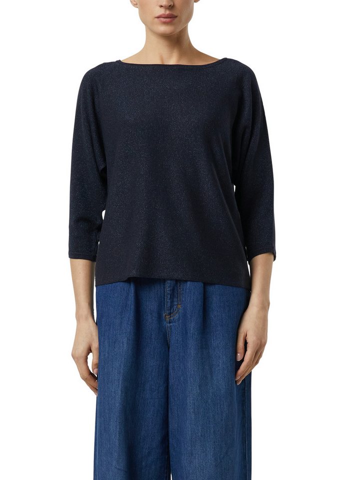 comma 3/4 Arm-Pullover mit Glitzer-Details – Bild 2 von 5