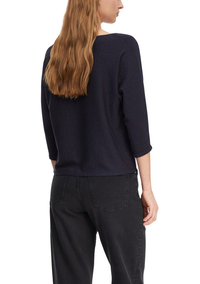 comma 3/4 Arm-Pullover mit Glitzer-Details – Bild 3 von 5