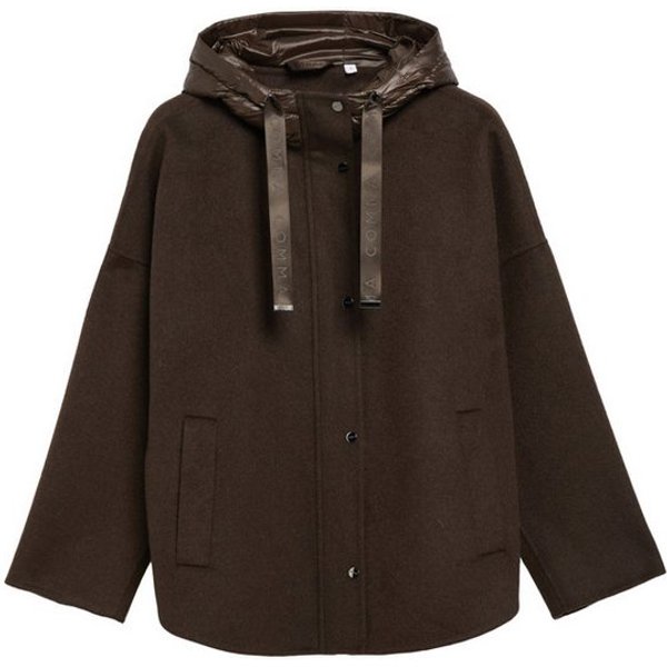 comma Blusenblazer Outdoor-Jacke BROWN