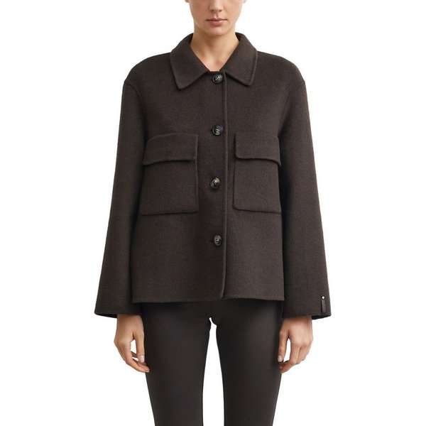comma Blusenblazer Outdoor-Jacke BROWN