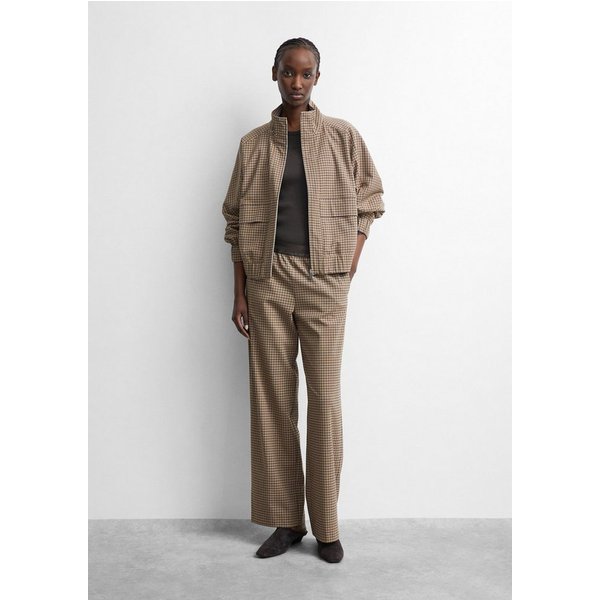 comma Chinos Hose Karohose mit Elastikbund