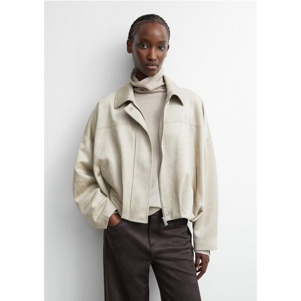 comma Funktionsjacke Indoor-Jacke Fake-Velours-Blouson