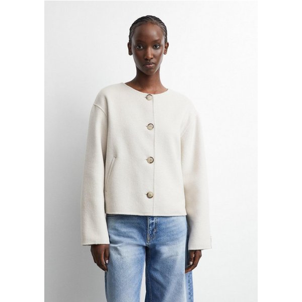 comma Funktionsjacke Outdoor-Jacke Doubleface-Jacke mit abnehmbarem Schal