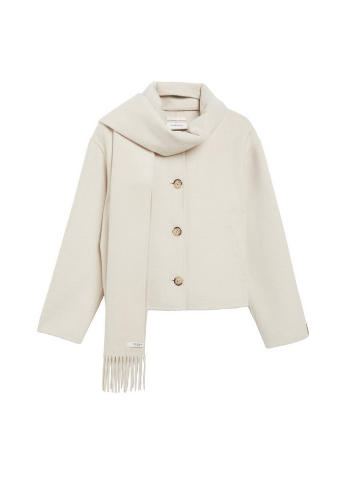 comma Funktionsjacke Outdoor-Jacke Doubleface-Jacke mit abnehmbarem Schal – Bild 2 von 5