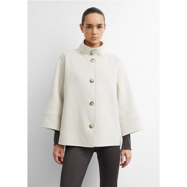 comma Funktionsjacke Outdoor-Jacke Oversize Doubleface-Jacke mit Stehkragen