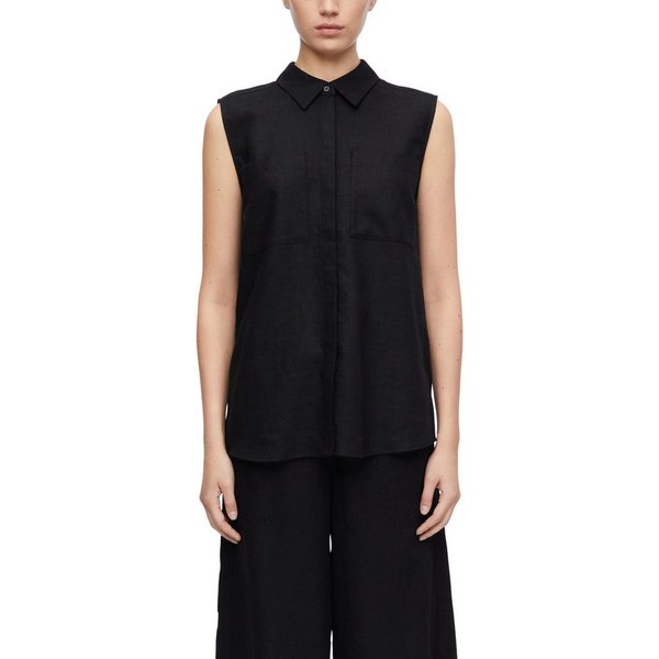 comma Hemdbluse mit Brust Taschen