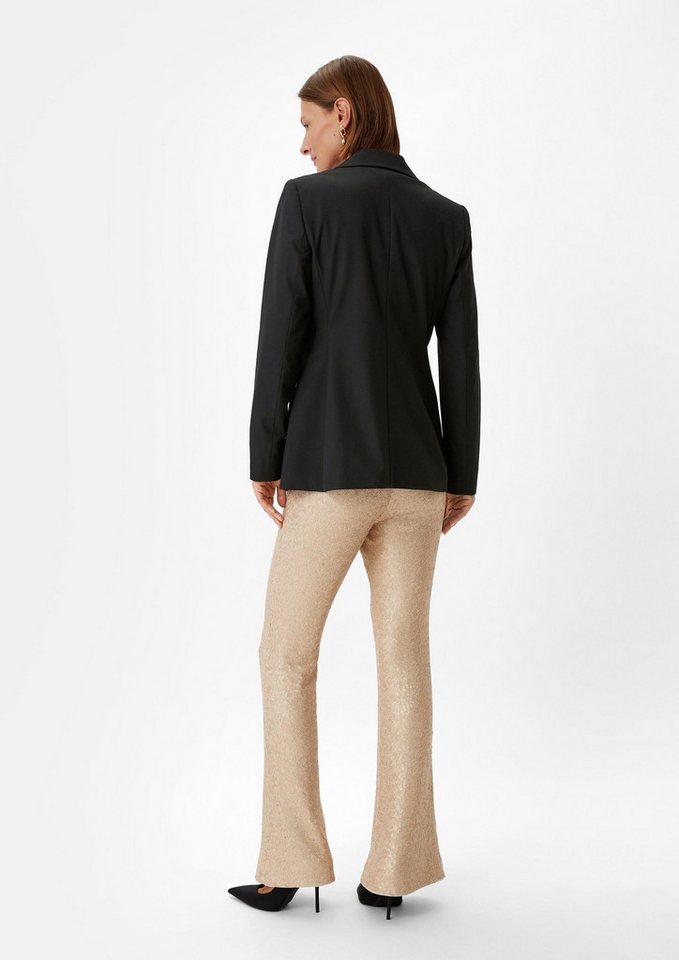 comma Jackenblazer Indoor-Blazer Taillierter Blazer – Bild 3 von 5