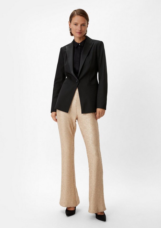 comma Jackenblazer Indoor-Blazer Taillierter Blazer – Bild 5 von 5