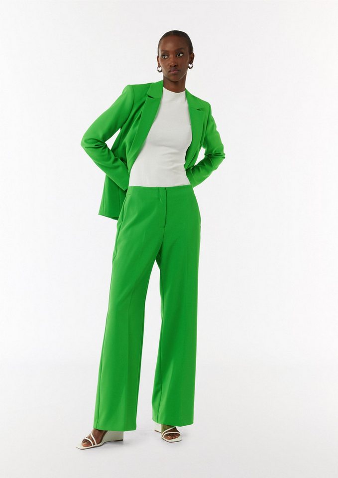 comma Jackenblazer Indoor-Blazer Taillierter Blazer mit Pattentaschen – Bild 5 von 5