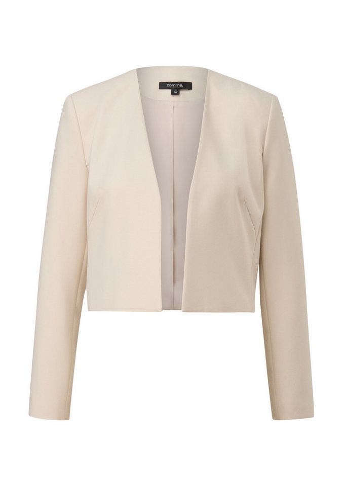 comma Jackenblazer Indoor-Bolero Bolero mit Taftfutter – Bild 2 von 5