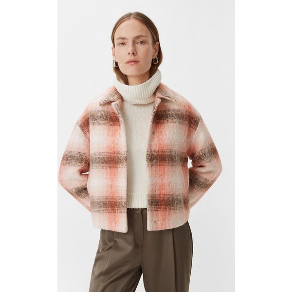comma Jackenblazer Indoor-Jacke Jacke im Boxy-Schnitt