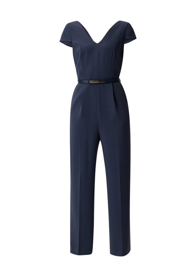 comma Jumpsuit Overall Overall aus Viskosemix – Bild 2 von 5