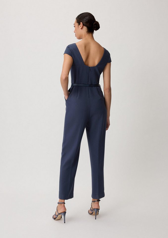 comma Jumpsuit Overall Overall aus Viskosemix – Bild 3 von 5