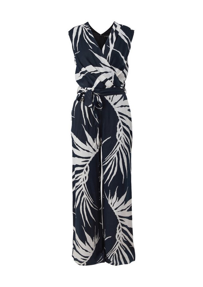 comma Jumpsuit Overall Jumpsuit aus Viskosemix – Bild 2 von 5