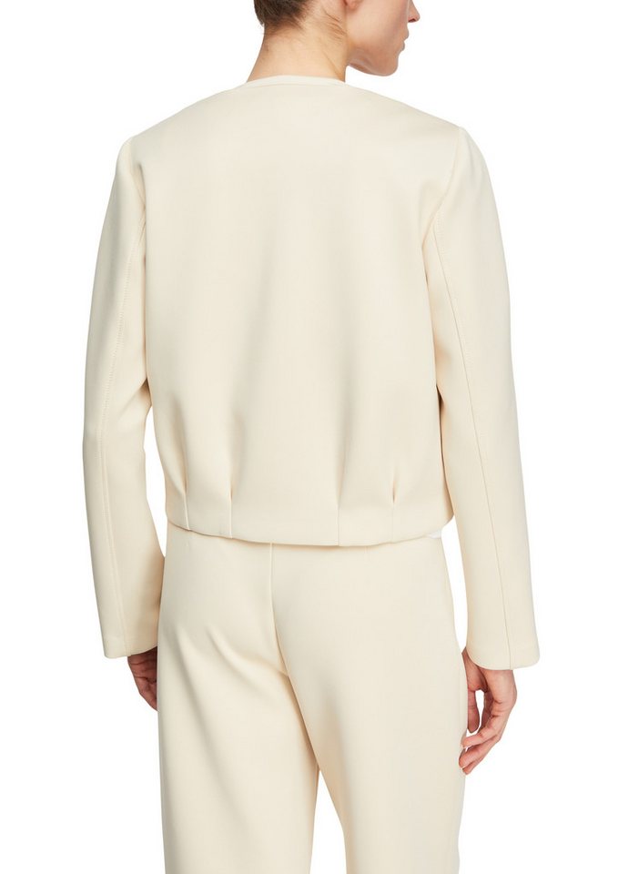 comma Kurzjacke aus weicher Scuba-Qualität - elastisch – Bild 2 von 4
