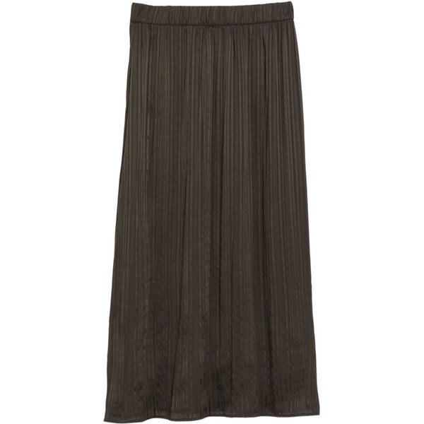 comma Maxirock braun,Casual,Polyester,Unifarben,Casual Fit,Hoch