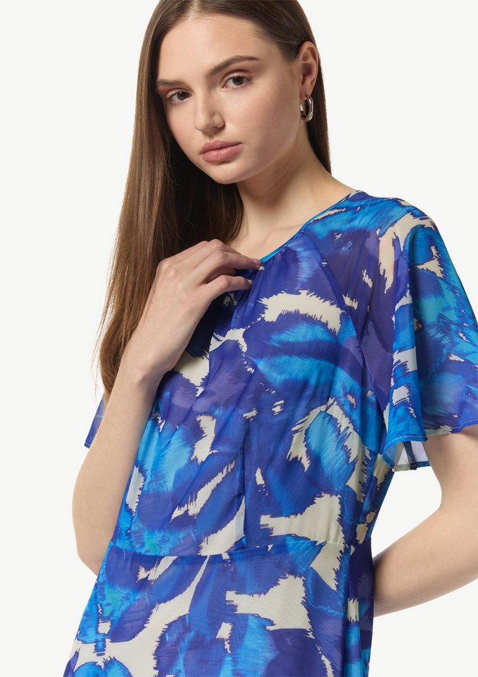 comma Midikleid Kleid Midi-Kleid aus Webware – Bild 4 von 5