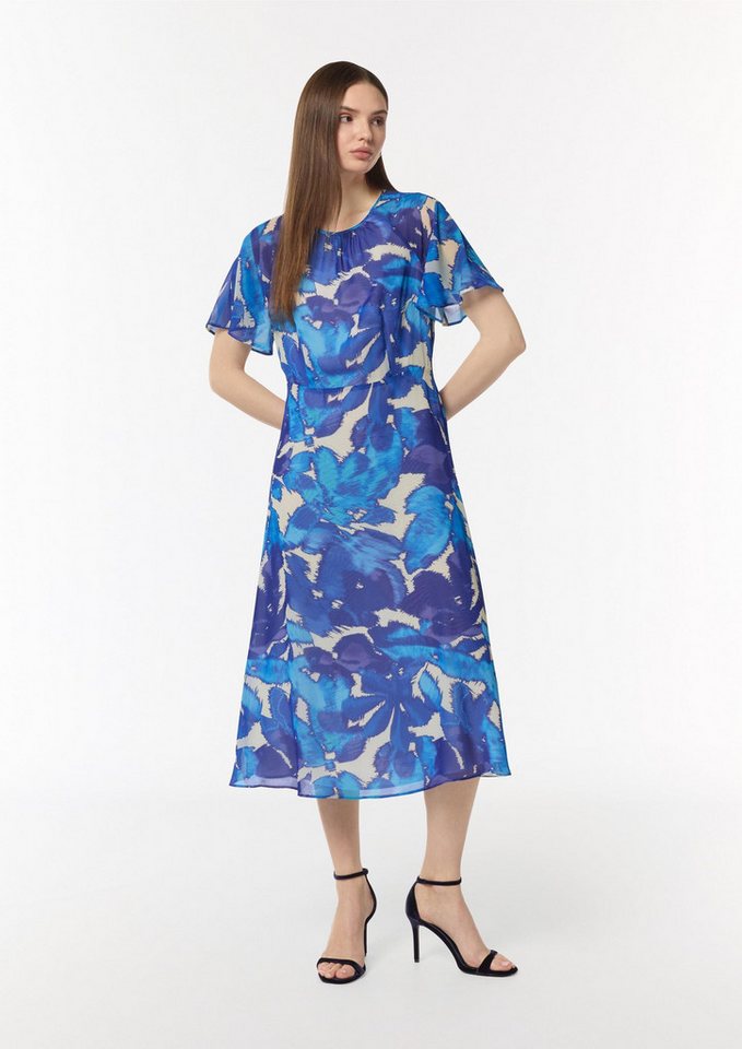 comma Midikleid Kleid Midi-Kleid aus Webware – Bild 5 von 5