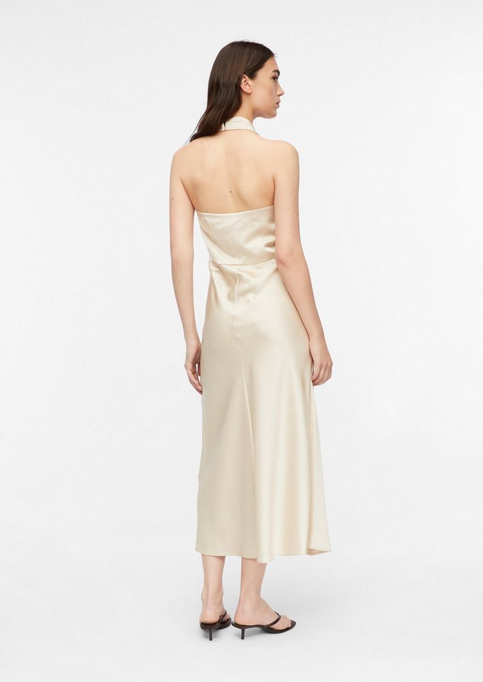 comma Midikleid Kleid Satin-Kleid mit Neckholder – Bild 3 von 5