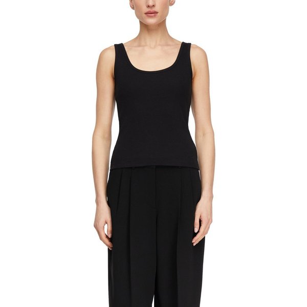 comma Ripptanktop mit Stretch