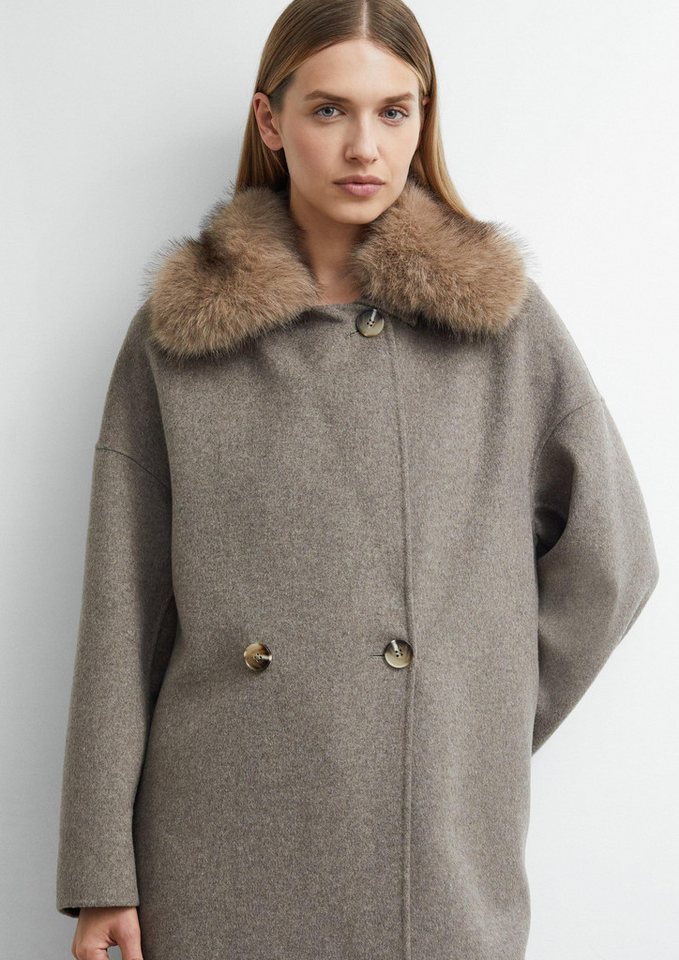 comma Schal Tuch, Fake-Fur-Kragen – Bild 2 von 4