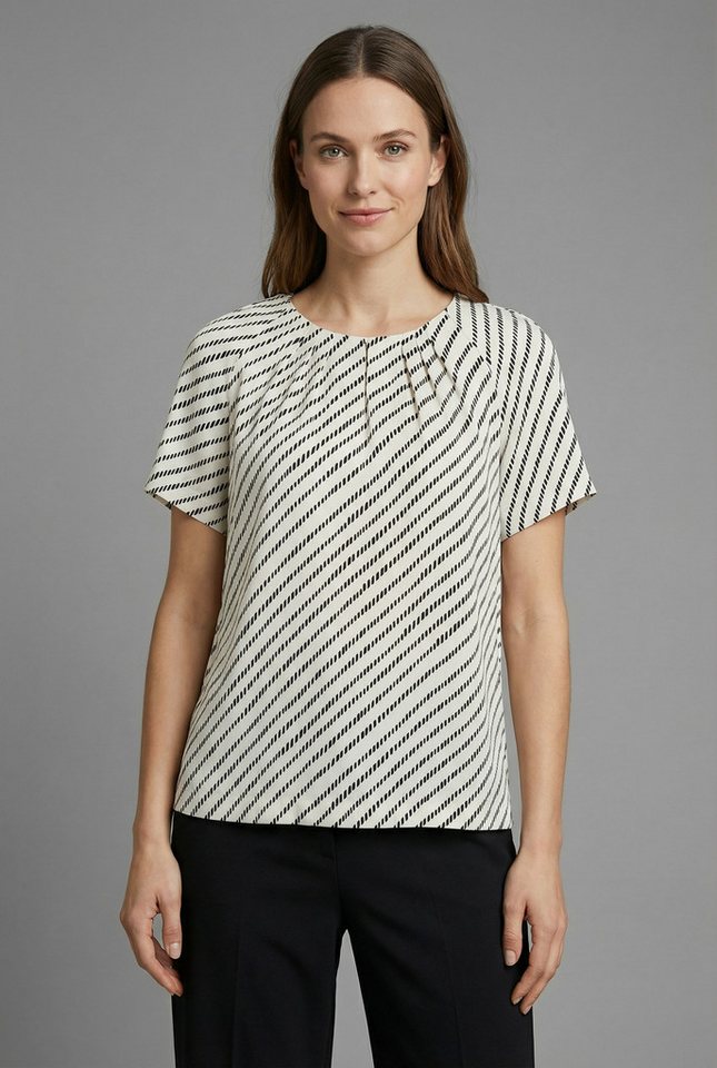 comma Shirtbluse mit Streifen Muster – Bild 5 von 5