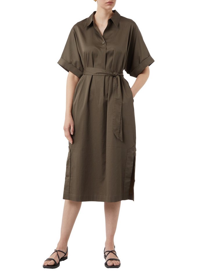 comma Sommerkleid mit Bindegürtel – Bild 2 von 4