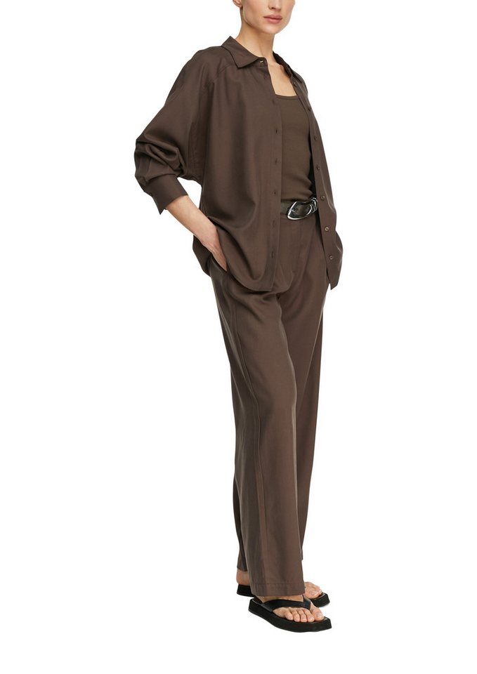 comma Stoffhose mit Leinenanteil – Bild 3 von 5