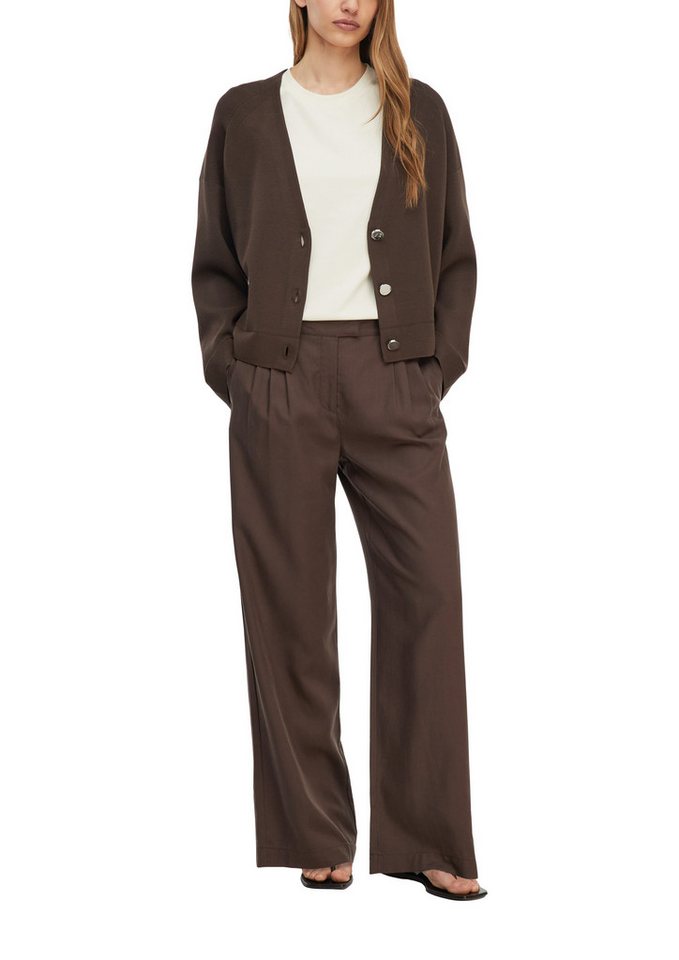 comma Stoffhose mit Leinenanteil – Bild 5 von 5