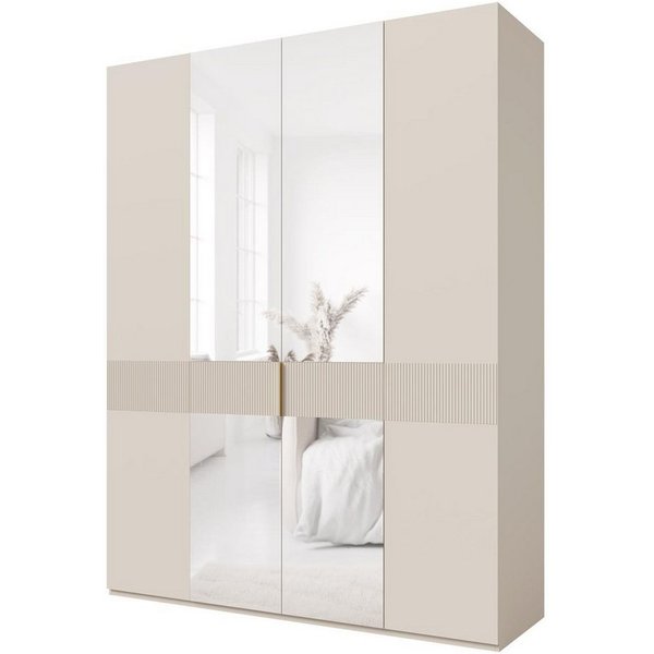 Compleo Drehtürenschrank mit 4 Türen, Kleiderschrank modern und elegant LIMI MADE IN EU, Modern Flur oder Schlafzimmer