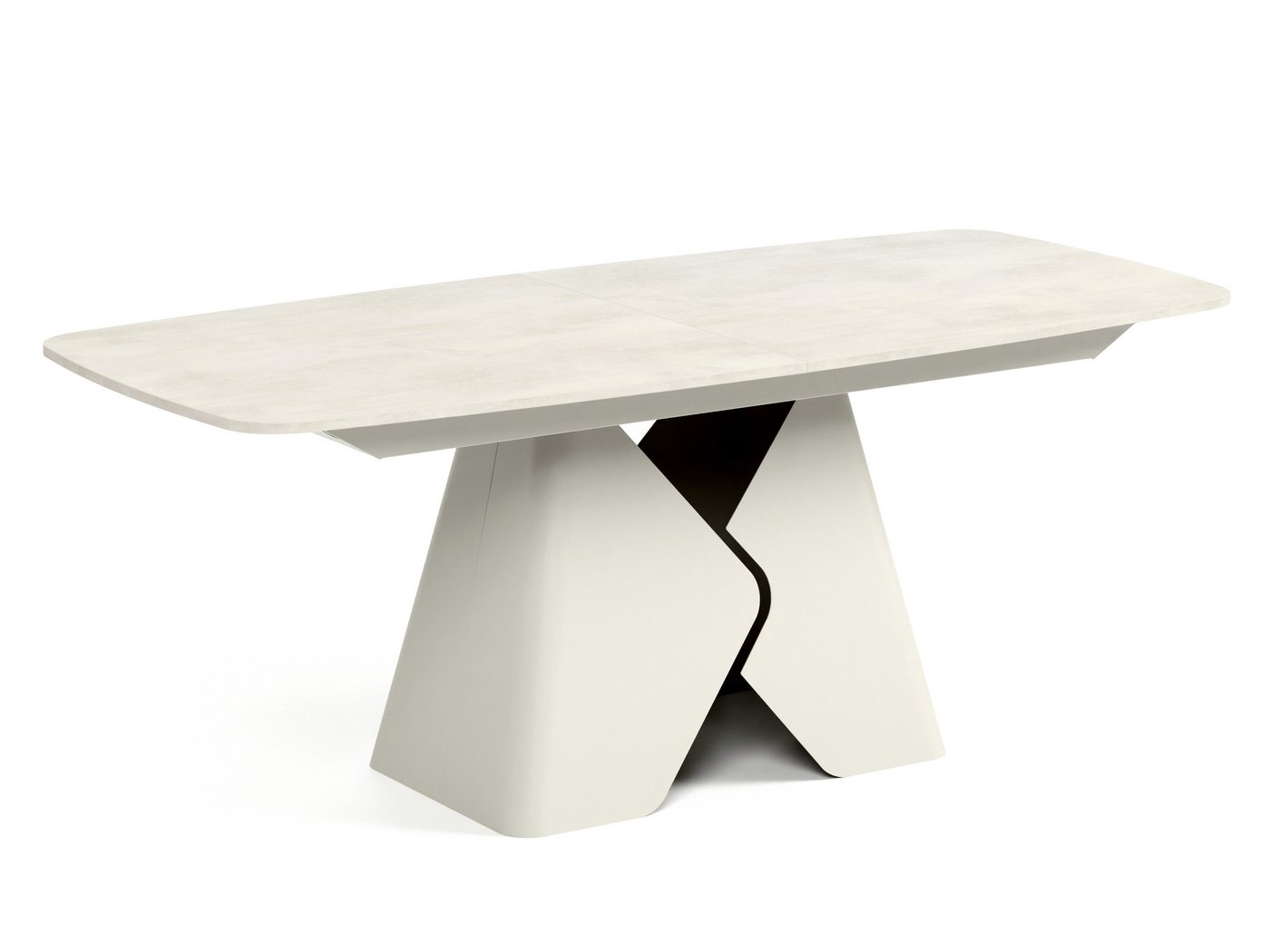 Compleo Esstisch luxuriöser, Tisch mit Butterfly-Auszug, Esszimmer Möbel, Made in EU, Breite nach Wahl: 180 oder 200 cm – Bild 2 von 3
