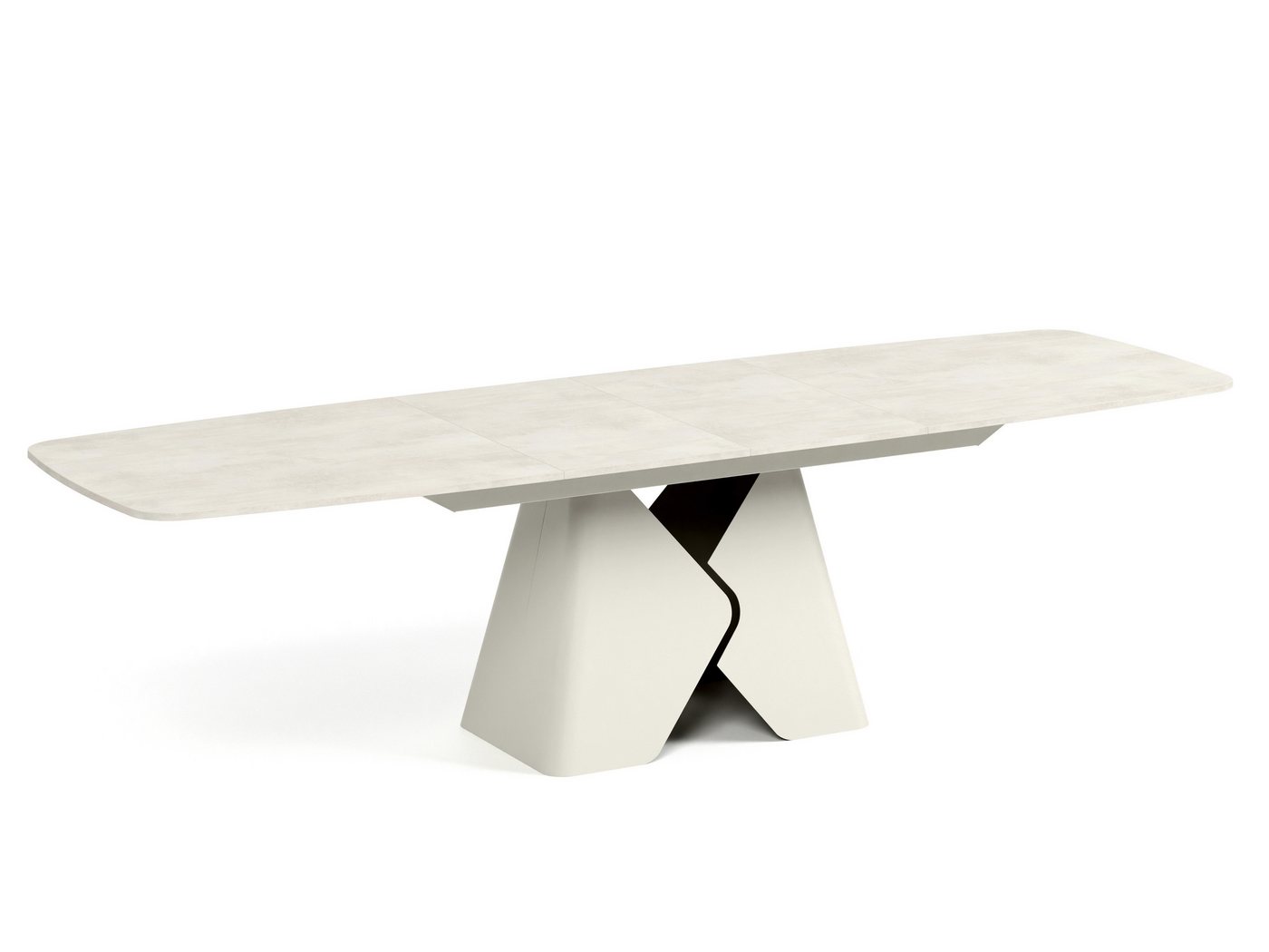 Compleo Esstisch luxuriöser, Tisch mit Butterfly-Auszug, Esszimmer Möbel, Made in EU, Breite nach Wahl: 180 oder 200 cm – Bild 3 von 3