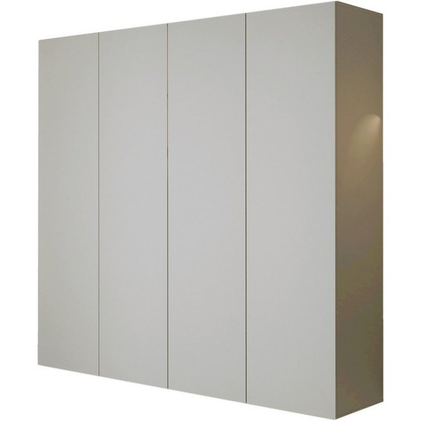 Compleo Kleiderschrank kaschmir oder eiche artisan, Aufsatz ols Option