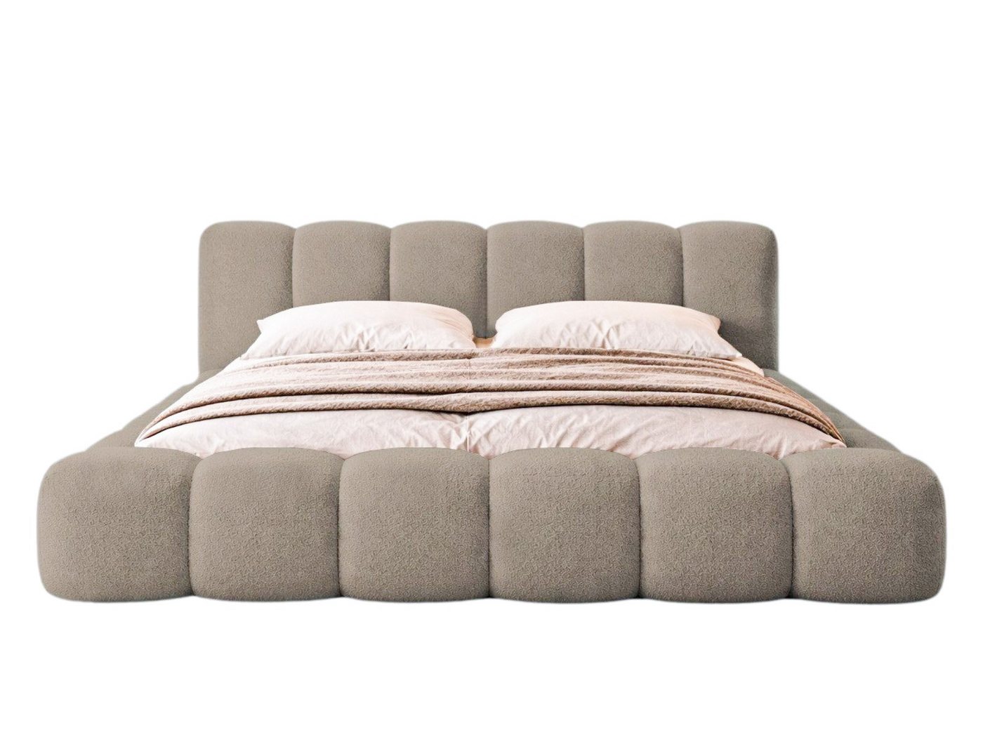 Compleo Polsterbett Designerbett, Wolkenbett, TOPSELLER, Modern Schlafzimmer, Made in EU, Wolkenbett modern – Bild 2 von 4