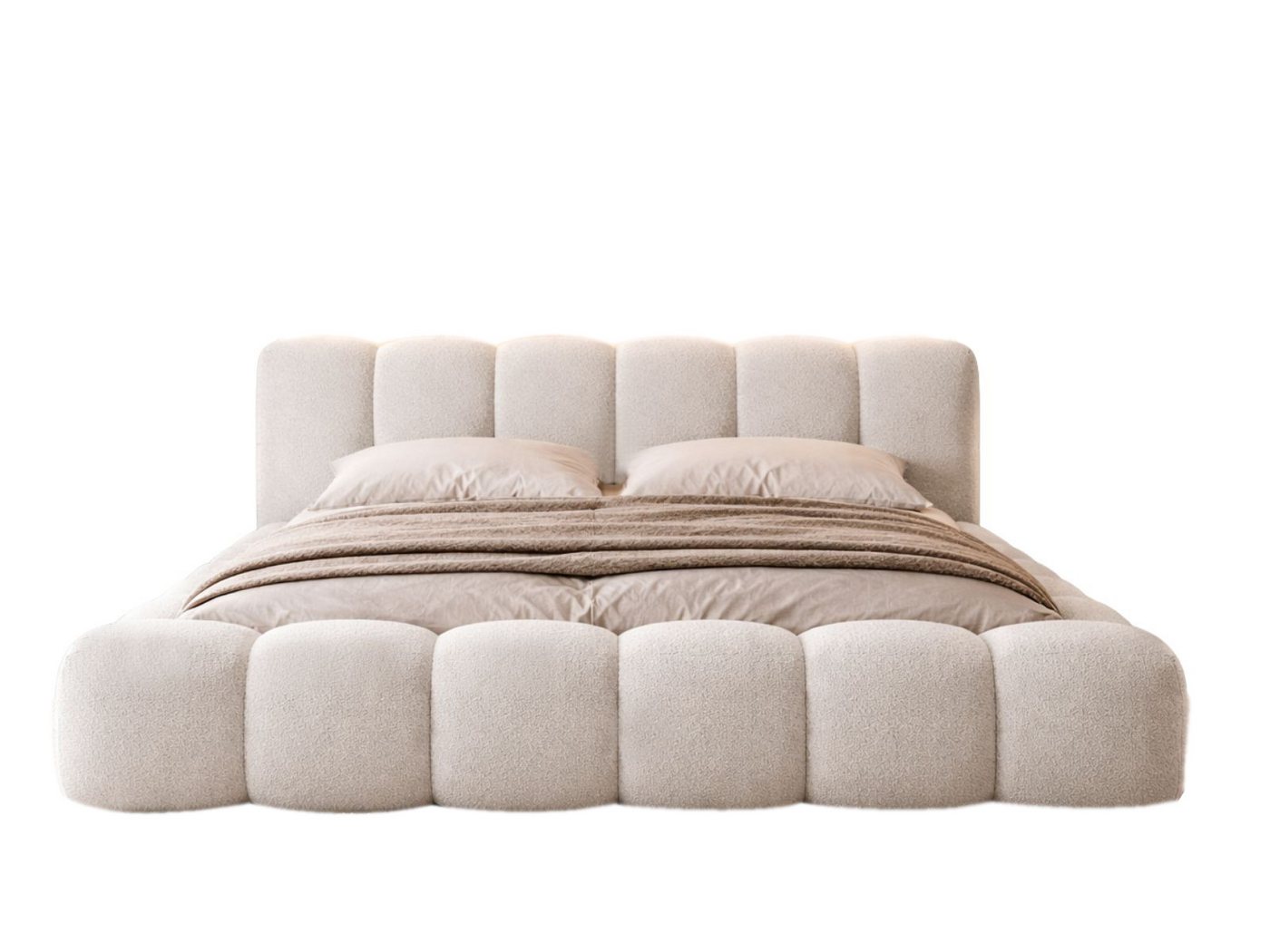 Compleo Polsterbett Designerbett, Wolkenbett, TOPSELLER, Modern Schlafzimmer, Made in EU, Wolkenbett modern – Bild 2 von 3