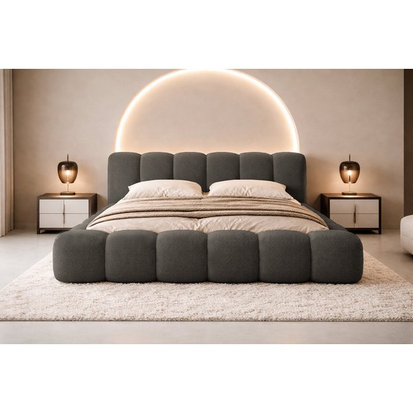 Compleo Polsterbett Designerbett, Wolkenbett, TOPSELLER, Modern Schlafzimmer, Made in EU, Wolkenbett modern