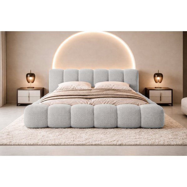 Compleo Polsterbett Designerbett, Wolkenbett, TOPSELLER, Modern Schlafzimmer, Made in EU, Wolkenbett modern