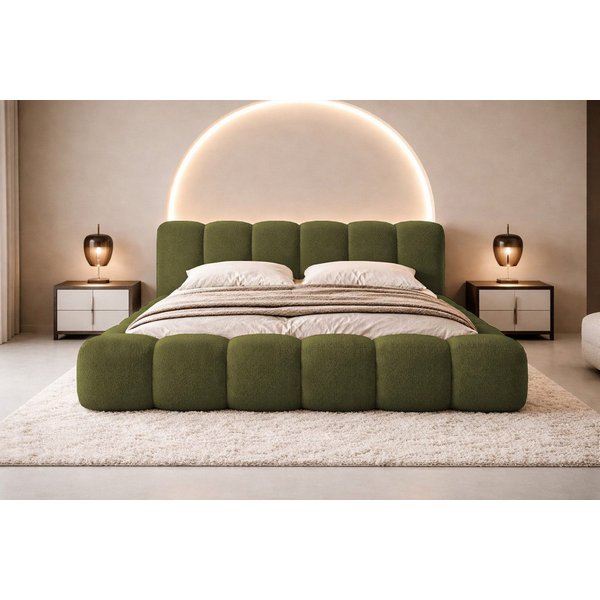 Compleo Polsterbett Designerbett, Wolkenbett, TOPSELLER, Modern Schlafzimmer, Made in EU, Wolkenbett modern