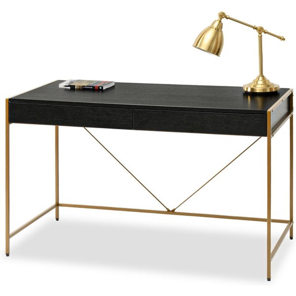 Compleo Schreibtisch mit 2 Schubladen, Breite: 123 cm, Modern design