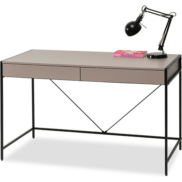 Compleo Schreibtisch mit 2 Schubladen, Breite: 123 cm, Modern design