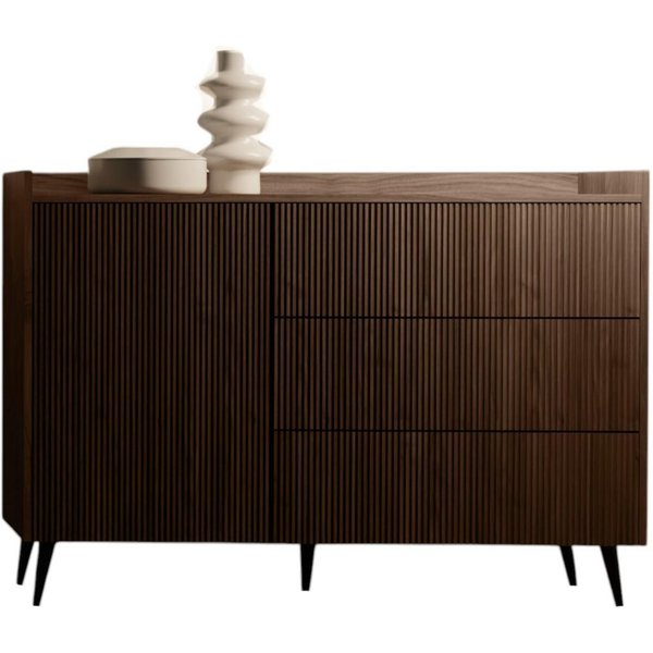 Compleo Schubkastenkommode mit 3 Schubladen, Japandi design, Sideboard modern MODE