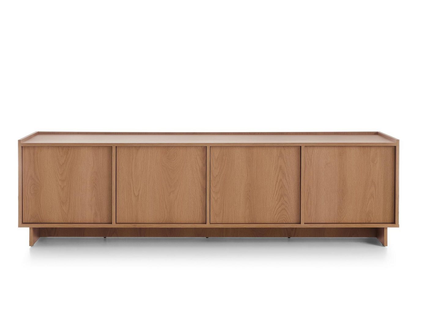 Compleo TV-Schrank Eiche Karamell KELLOS, Lowboard 195 cm, Japandi design – Bild 3 von 4
