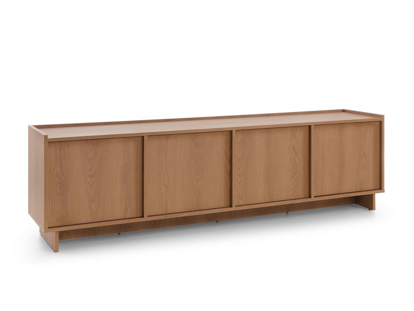 Compleo TV-Schrank Eiche Karamell KELLOS, Lowboard 195 cm, Japandi design – Bild 4 von 4