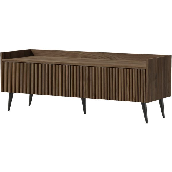 Compleo TV-Schrank klein, Breite: 121 cm, Japandi design, TV-Kommode modern