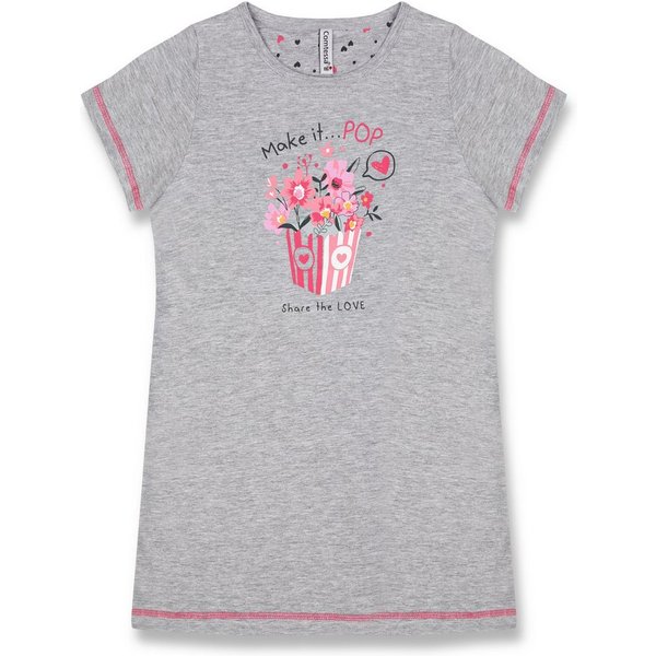 comtessa Nachthemd Comte Kids (Set, 1-tlg., 1-teilig) Mädchen Sleepshirt Pyjama Kurzarm Baumwolle
