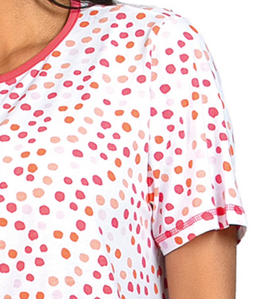 comtessa Nachthemd Comte Kids (Set, 1-tlg., 1-teilig) Mädchen Sleepshirt Pyjama Kurzarm Baumwolle – Bild 2 von 3