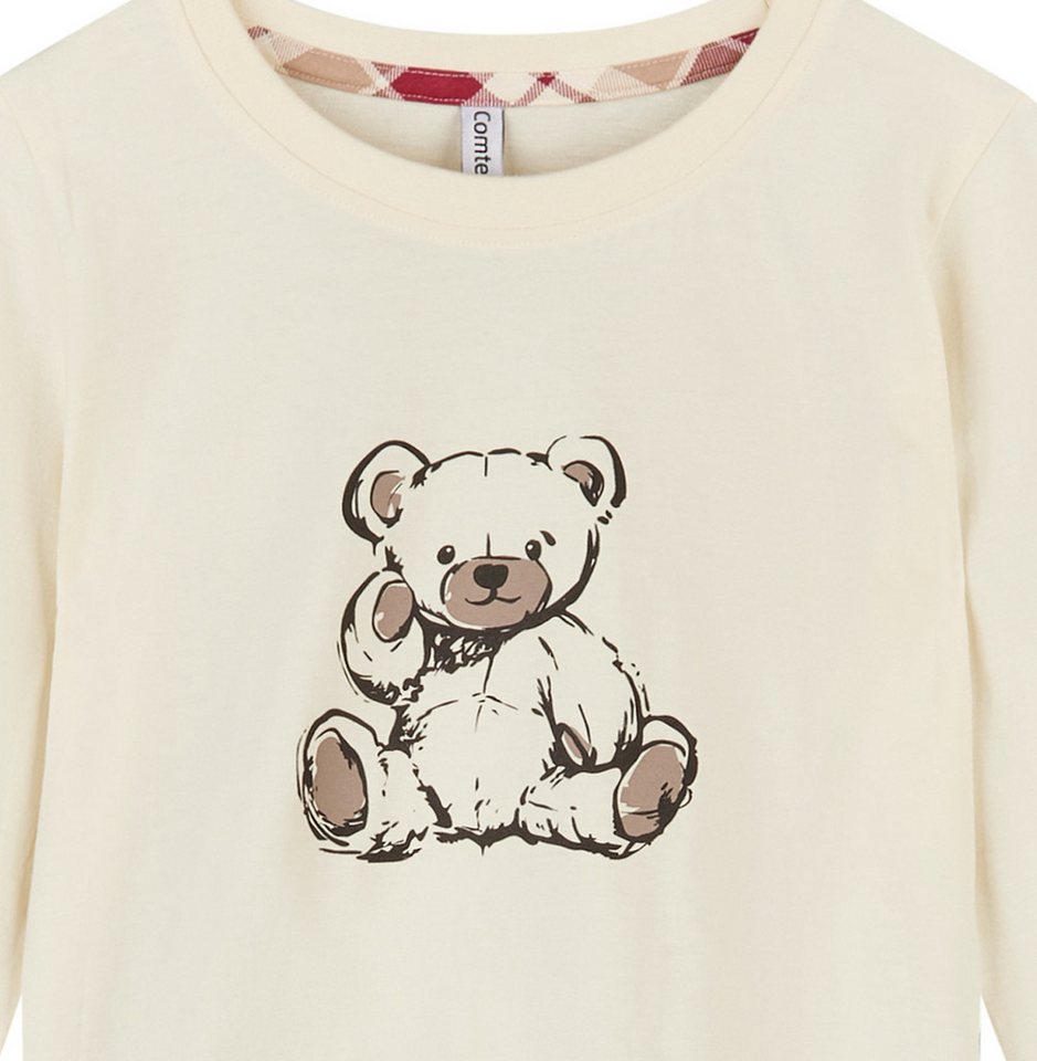 comtessa Schlafanzug Iceberg Buddies (Set, 2-teilig) Mädchen Pyjama lang Langarm Baumwolle Winter – Bild 2 von 5