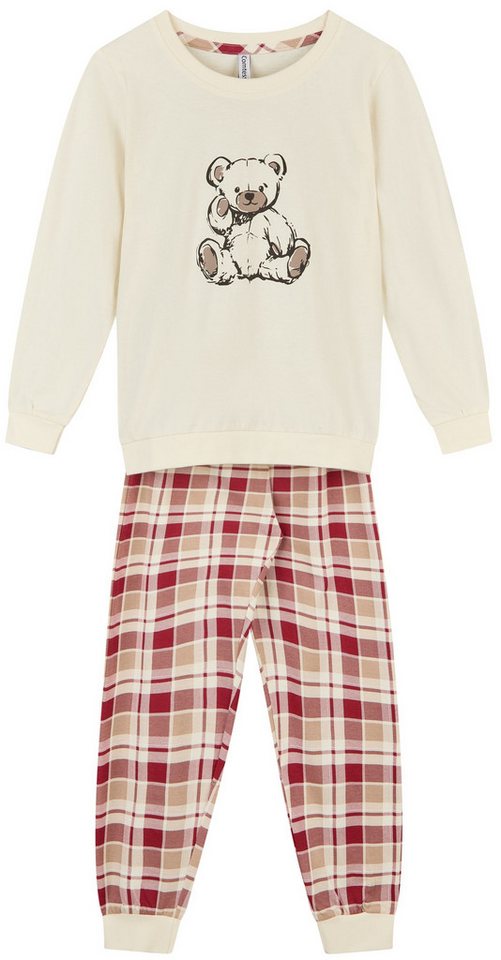 comtessa Schlafanzug Iceberg Buddies (Set, 2-teilig) Mädchen Pyjama lang Langarm Baumwolle Winter – Bild 5 von 5